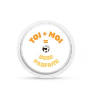 Stickers Freestyle Libre 2 - Toi + Moi = Dose parfaite