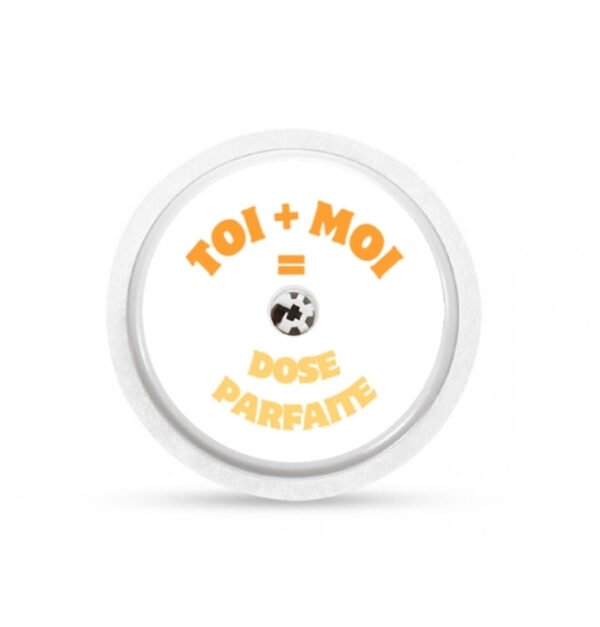 Stickers Freestyle Libre 2 - Toi + Moi = Dose parfaite