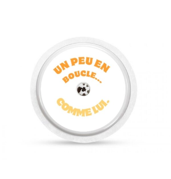 Stickers Freestyle Libre 2 - Un peu en boucle... Comme lui