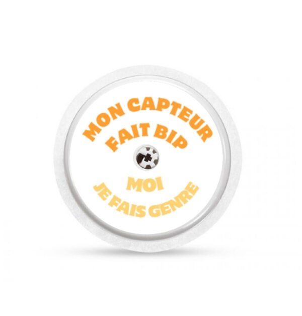 Stickers Freestyle Libre 2 - Mon capteur fait bip, moi  je fais genre