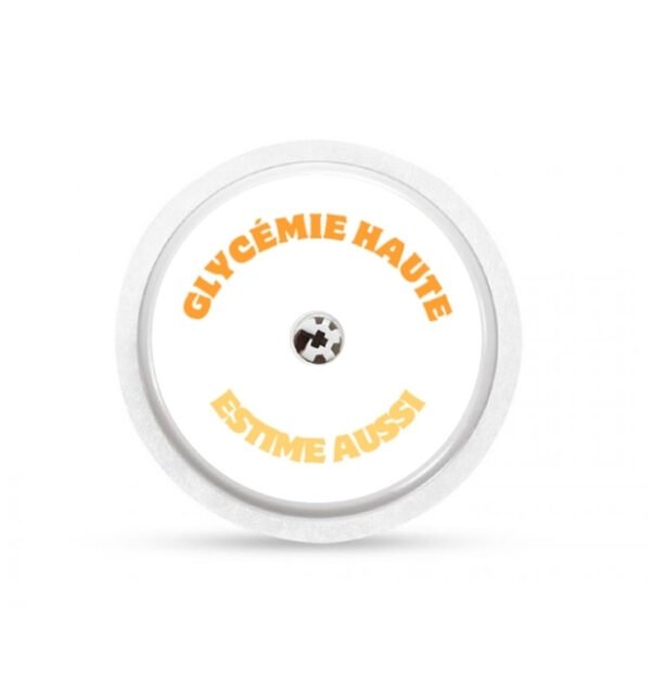 Stickers Freestyle Libre 2 - Glycémie haute, estime aussi
