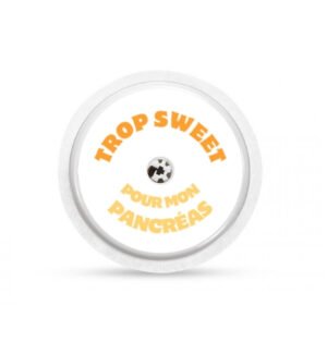Stickers Freestyle Libre 2 - Trop sweet pour mon pancréas