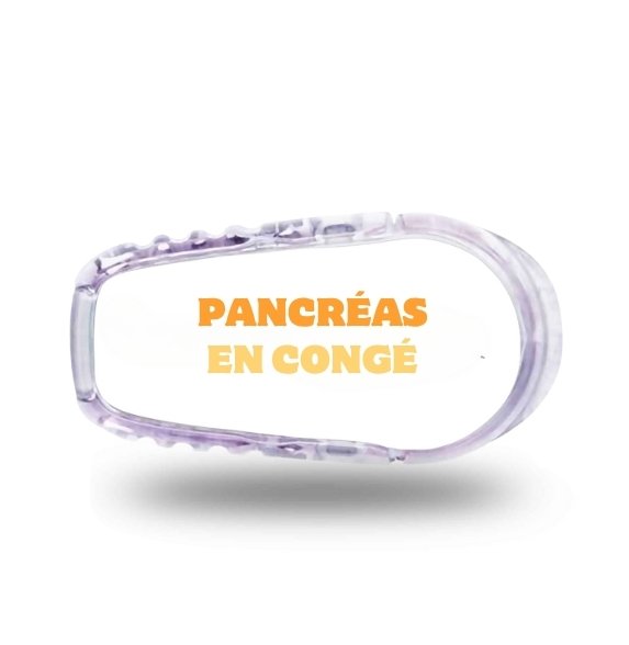 Dexcom New typo Stickers Dexcom G6 - Pancréas en congé