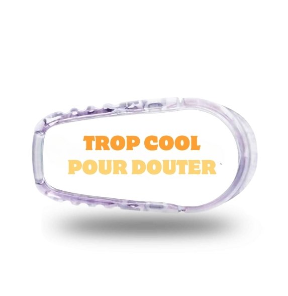 Dexcom New typo (74) Stickers Dexcom G6 -Trop cool pour douter