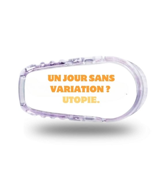 Stickers Dexcom G6 - Un jour sans variation ? Utopie.