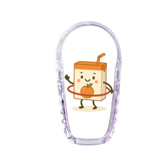 Stickers Dexcom G6 - Briquette Orange Stickers Dexcom G6 - Briquette Orange