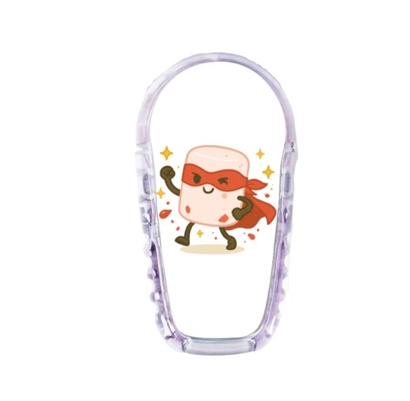 Stickers Dexcom G6 - Chamallow Héro Stickers Dexcom G6 - Chamallow Héros