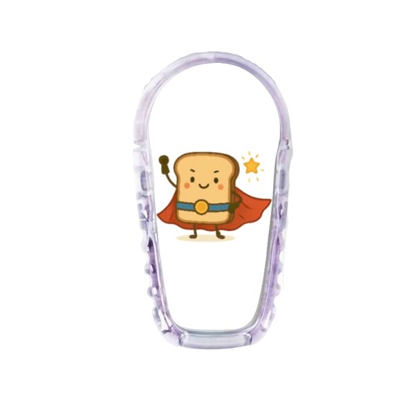 Stickers Dexcom G6 - Tartine Héro Stickers Dexcom G6 - Tartine Super Héros