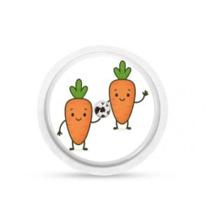 Stickers Freestyle Libre 2 - Carottes Salut