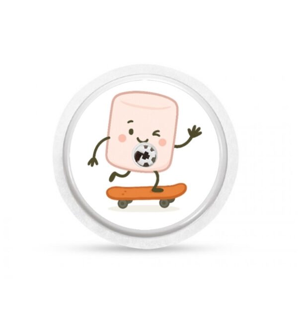 Stickers Freestyle Libre 2 - Chamallow Skate Stickers Freestyle Libre 2 - Chamallow Skate