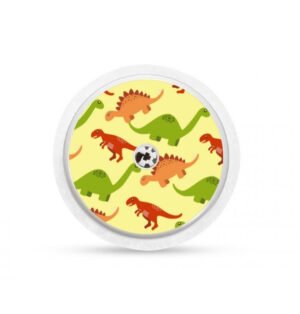 Stickers Freestyle Libre 2 - Fond Dinosaures