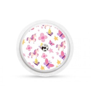 Stickers Freestyle Libre 2 - Fond Licorne