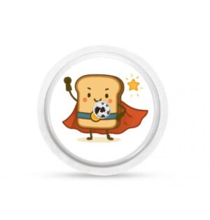 Stickers Freestyle Libre 2 - Tartine Héros