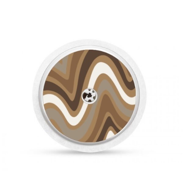 Stickers Freestyle libre Swing - Mix marron Stickers Freestyle Libre 2 - Swing