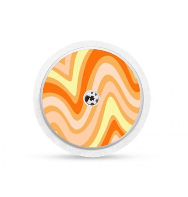 Stickers Freestyle libre Swing - Mix orange Stickers Freestyle Libre 2 - Swing