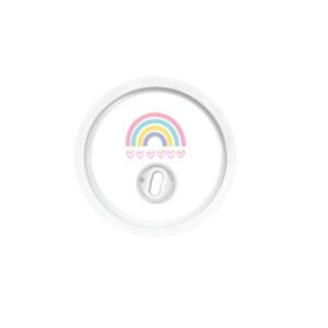 Copie de Freestyle 3 personnage + texte (14) Stickers Freestyle Libre 3 - Arc en ciel