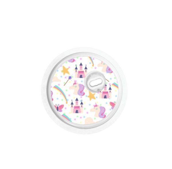 Copie de Freestyle 3 personnage + texte (24) Stickers Freestyle Libre 3 - Fond princesse