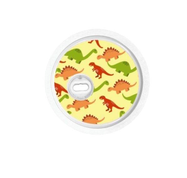 Stickers Freestyle Libre 3  - Fond Dinosaures