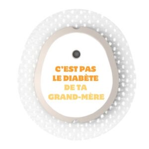 Stickers Dexcom G7 et One + C'est pas le diabète de ta grand-mère