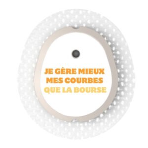 Dexcom G7 couleurs (29) Stickers Dexcom G7 et One + Je gère mieux mes courbes que la bourse