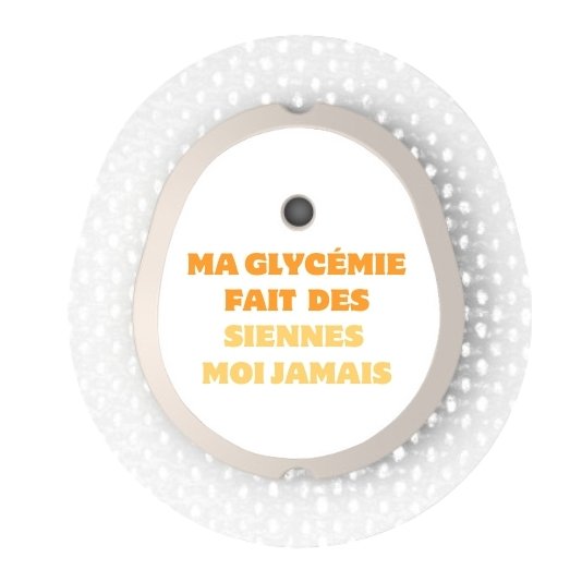 Stickers Dexcom G7 et One + Ma glycémie fait des siennes, moi jamais