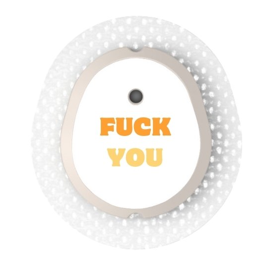 Stickers Dexcom G7 et One + Fuck You