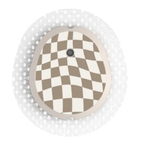 Stickers Dexcom G7 et One + Echiquier Pop