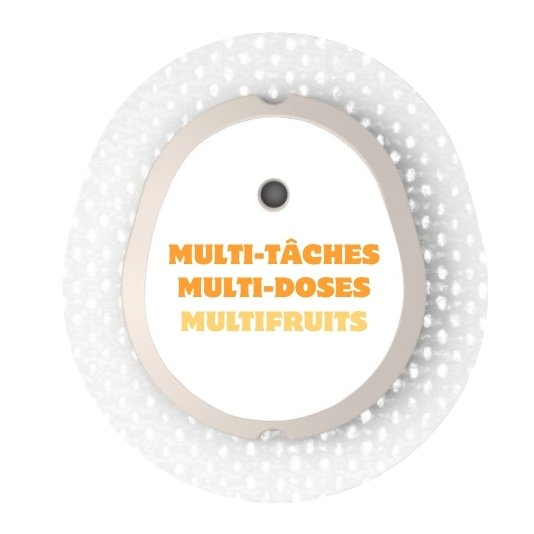 Stickers Dexcom G7 et One + Multi-tâches, Multi-doses, Multifruits