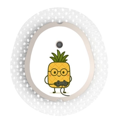 Stickers Dexcom G7 et One + Ananas Gamer