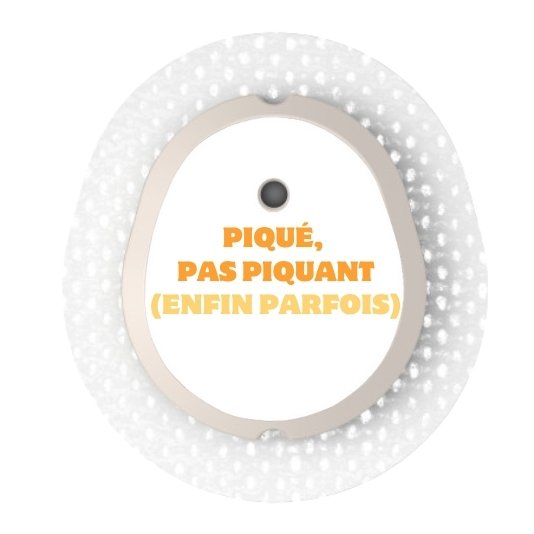 Dexcom G7 couleurs (47) Stickers Dexcom G7 et One + Piqué, pas piquant (enfin parfois)