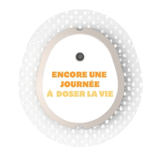 Stickers Dexcom G7 et One + Encore une journée à doser la vie