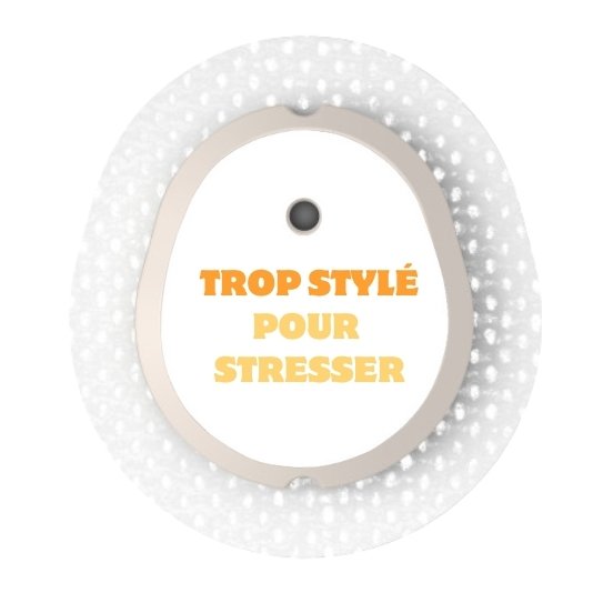 Dexcom G7 couleurs (63) Stickers Dexcom G7 et One + Trop stylé pour stresser