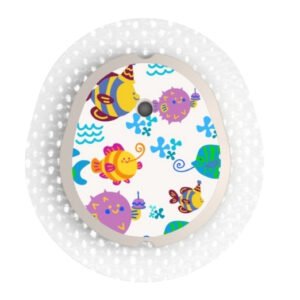 Stickers Dexcom G7 et One +  Fond Poissons