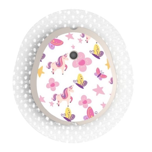 Stickers Dexcom G7 et One + Fond Licorne