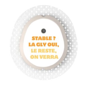 Stickers Dexcom G7 et One + Stable ? La gly oui, le reste on verra