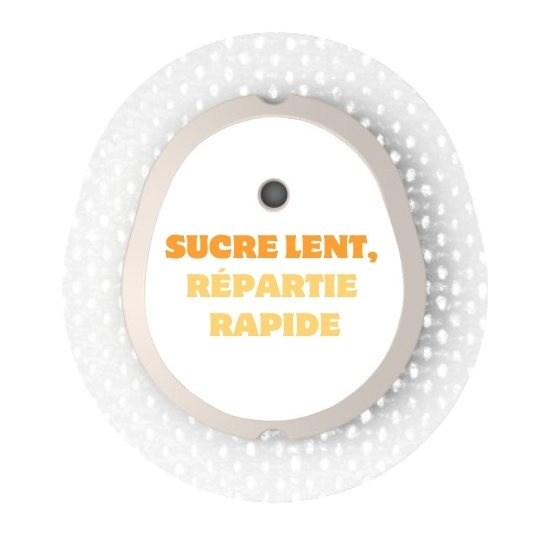 Stickers Dexcom G7 et One + Sucre lent, répartie rapide