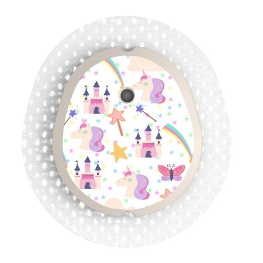 Stickers Dexcom G7 et One + Fond princesse