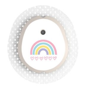 Stickers Dexcom G7 et One + Arc en ciel