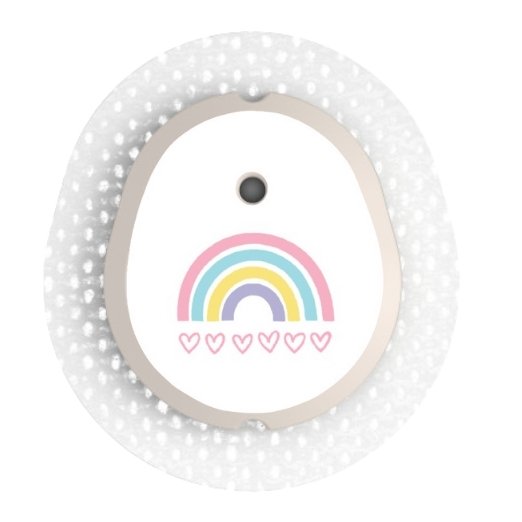 Stickers Dexcom G7 et One + Arc en ciel