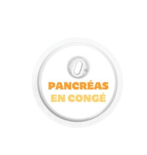 Stickers FSL 3 - Pancréas en congé- Stickers Freestyle Libre 3 - Pancréas en congé