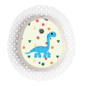Stickers Dexcom G7 et One + Brachiosaure