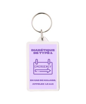 Porte-clés DT1 - Violet