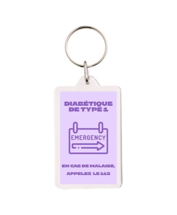 Porte-clés DT1 - Violet