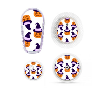 Design sans titre (14) Stickers Automne - Citrouilles sorcières