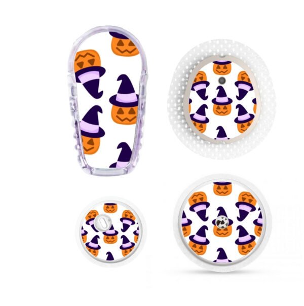 Stickers Automne - Citrouilles sorcières