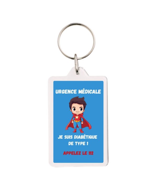 Porte-clés DT1 - Super-Héros Garçon