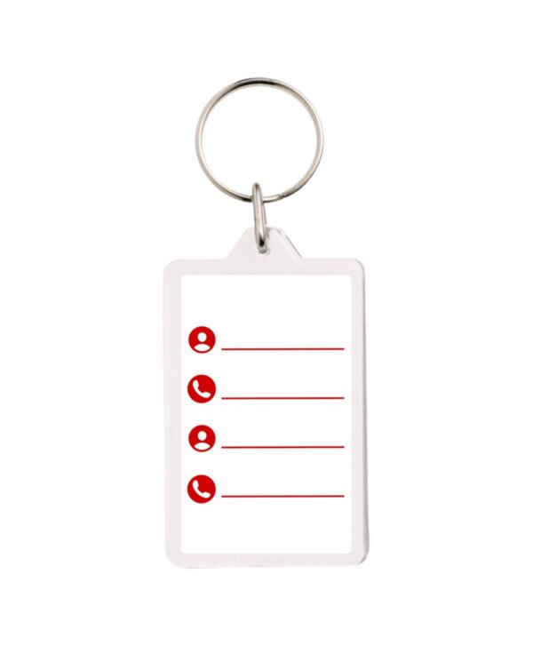 Porte-clés DT2 - Symbole médical universel