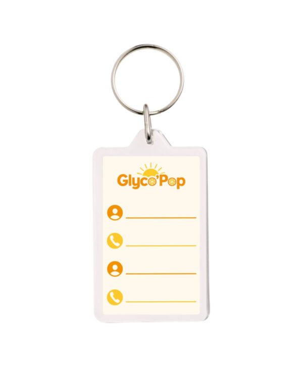 Porte-clés DT1 - Glyco'Pop