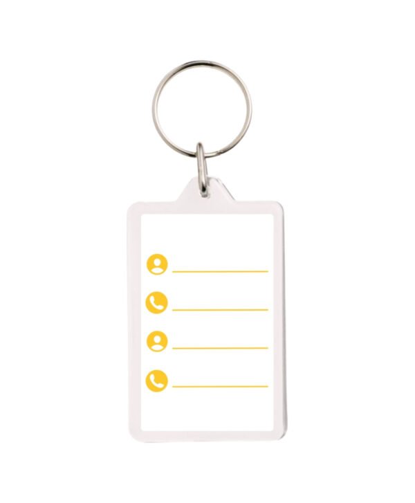 Porte-clés DT1 - Jaune