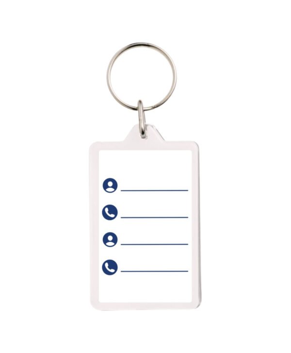 Porte-clés DT1 - Bleu